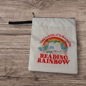 Reading Rainbow Zipper Bag